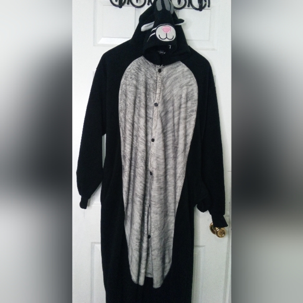 NEWCOSPLAY Animal Onesie Costume Adult Pajamas cat Plush One Piece Cosplay Costu